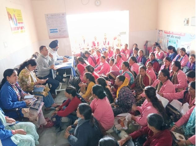 पाटी में पल्स पोलियो अभियान की तैयारियां पूरी, वैक्सीनेटर को दिया प्रशिक्षण