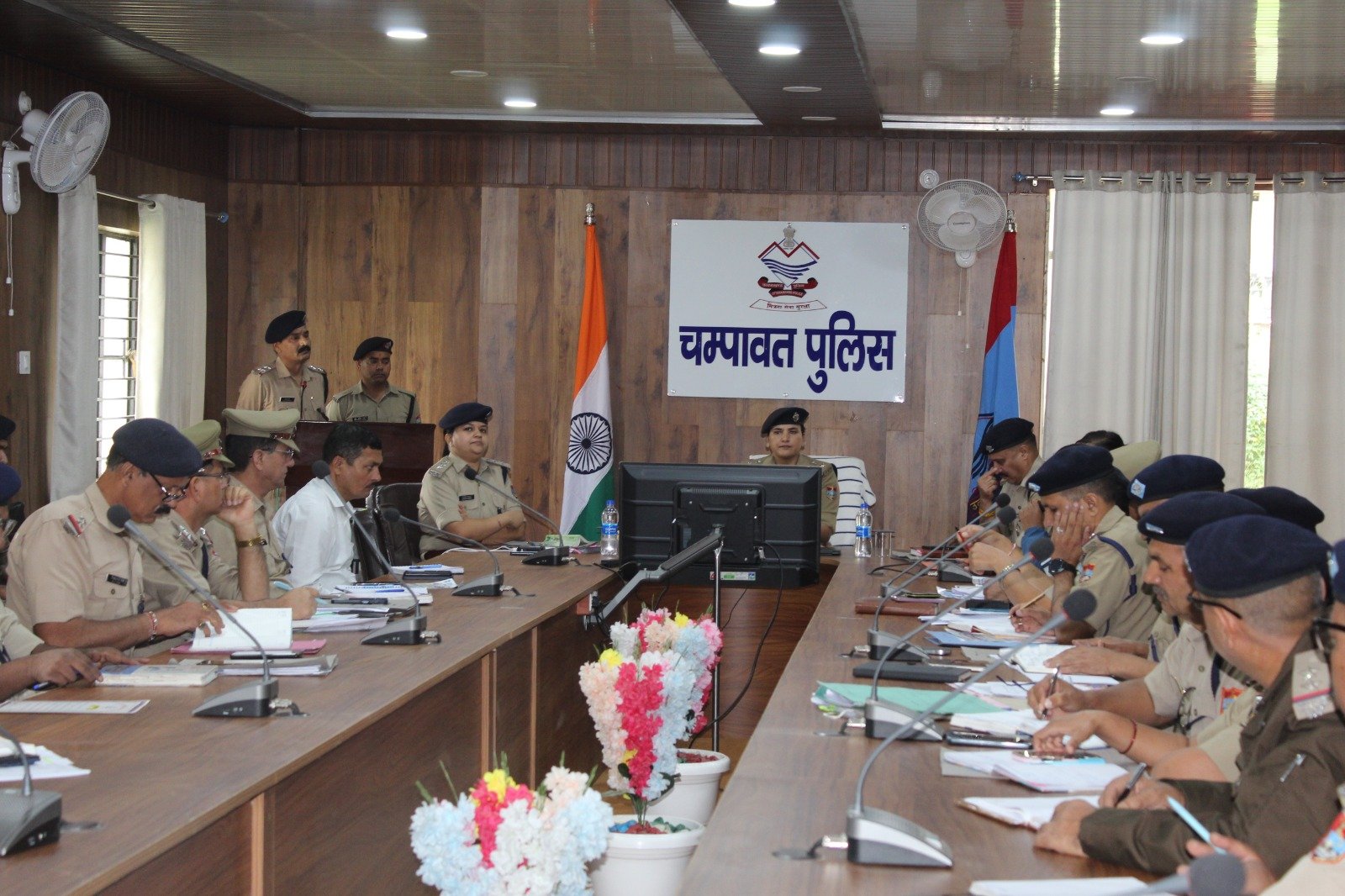 एसपी महोदया की अध्यक्षता में मासिक अपराध समीक्षा गोष्ठी आयोजित,